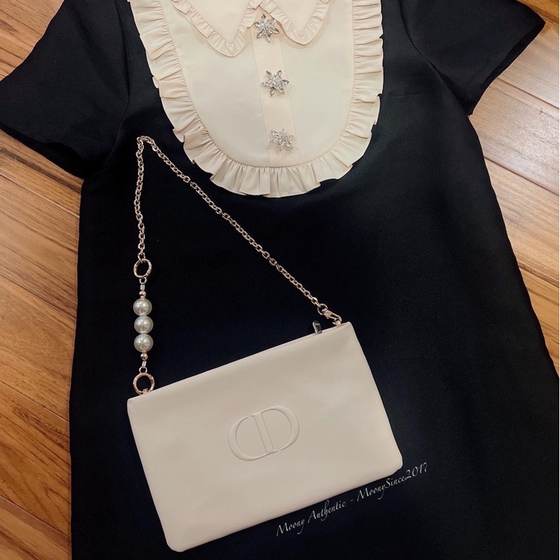 Bóp đựng đồ trang điểm make up gift Dior pouch