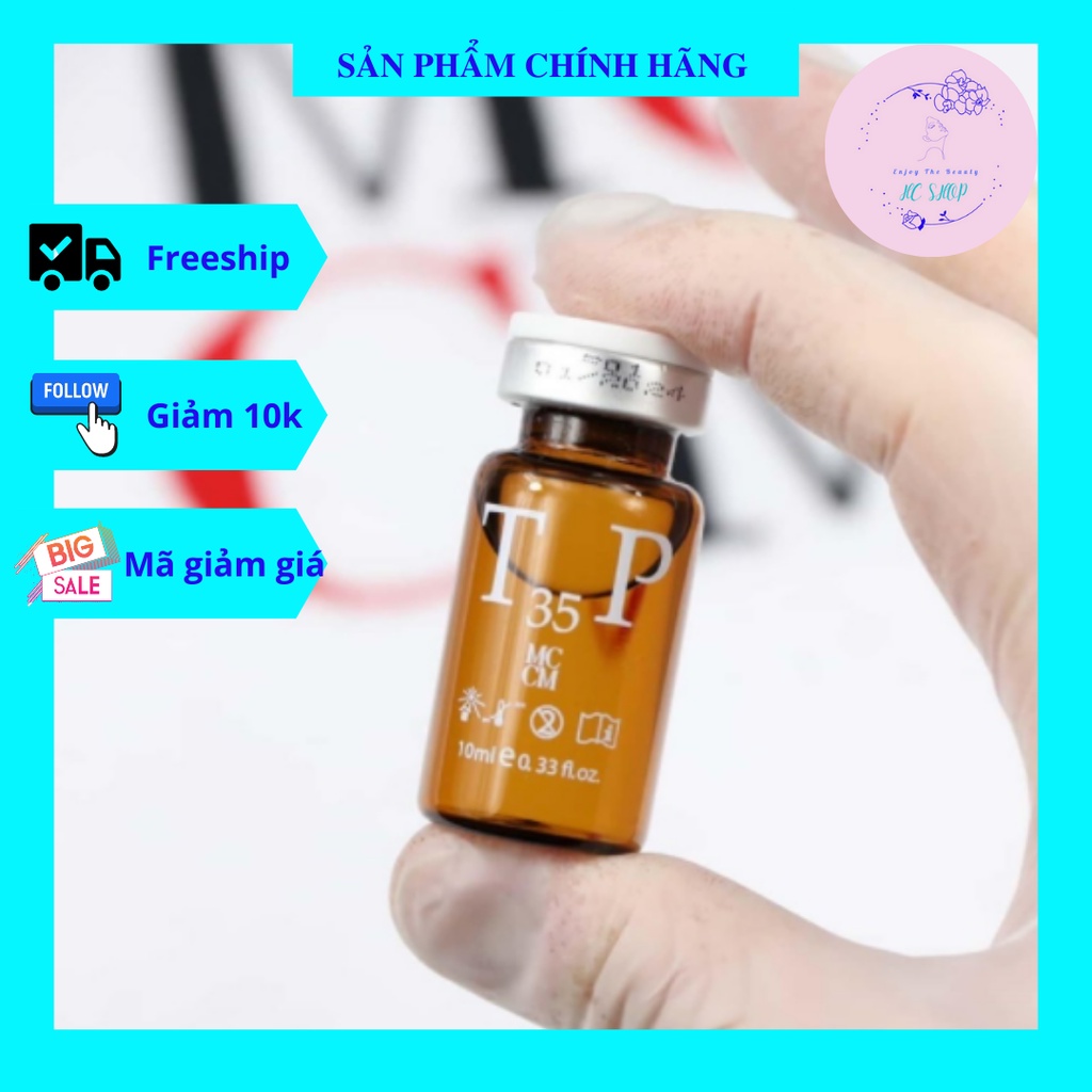 PEEL TRẺ HOÁ DA  - T35P MCCM 10ml - LÀM SÁNG, GIẢM MỤN, CĂNG BÓNG