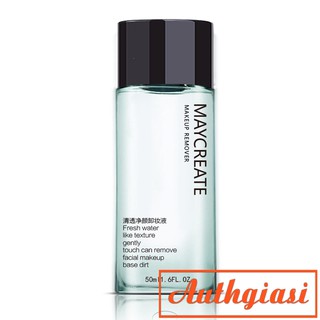 Nước tẩy trang size mini chai nhỏ xinh sạch sâu Maycreate 50ml [bán siêu chạy]
