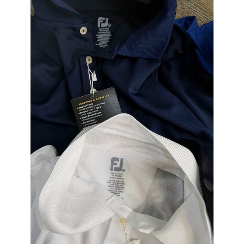 Áo polo nam FJ hàng xuất dư dòng thể thao form đẹp