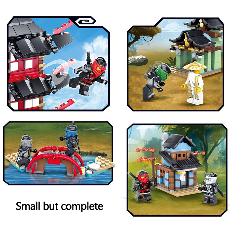 Set 810 Khối Lego Ninjago Đồ Chơi Giáo Dục Cho Bé