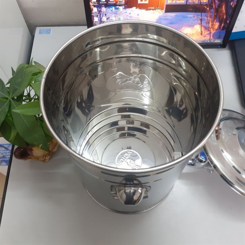 Bình đựng nước inox 25lit có vòi SUS 304, Bình nước có vòi,bình inox  đựng nước cao cấp Vietcook(CHÍNH HÃNG)