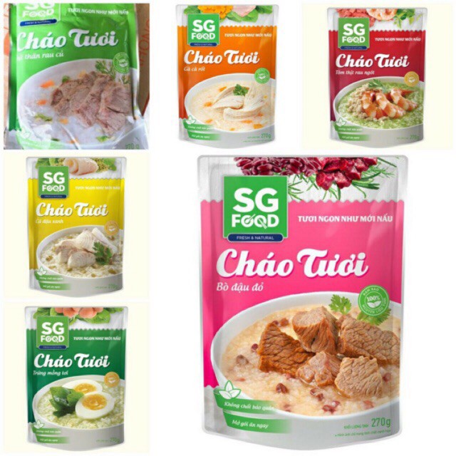 CHÁO TƯƠI BABY DELI 270G