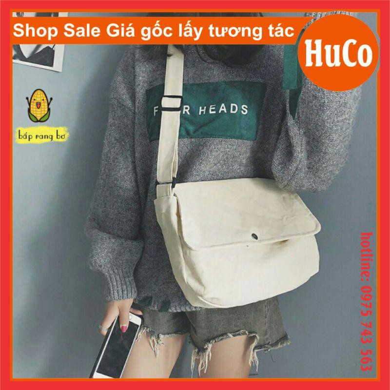 [HÀNG SẴN] TÚI ĐEO CHÉO nam nữ trơn basic phụ kiện túi xách đi học, đi chơi unisex giá rẻ chuẩn ảnh