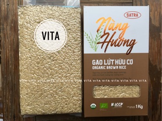 Gạo lứt hữu cơ 1kg