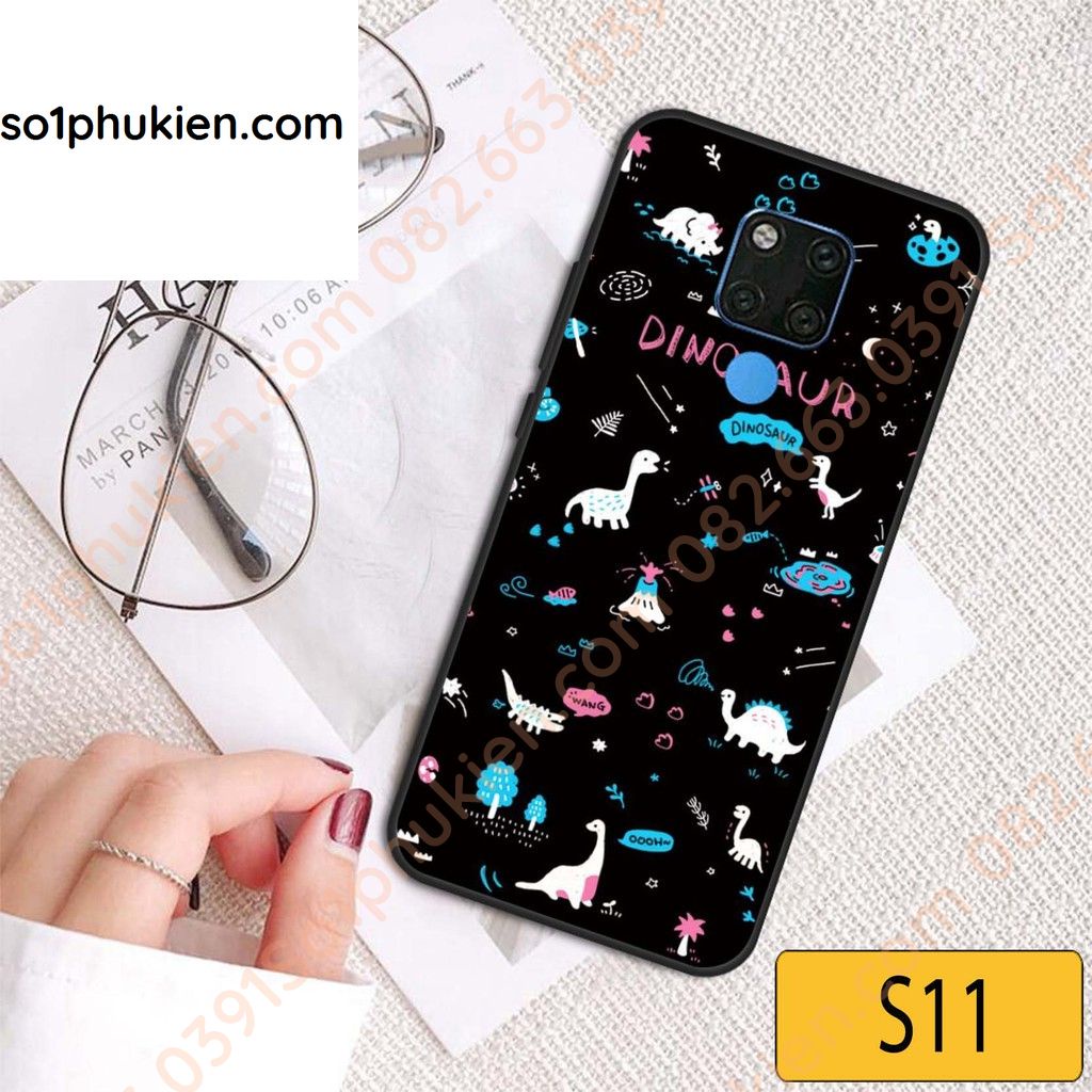 Ốp lưng điện thoại Huawei Mate 20 Pro in hình vũ trụ cực xinh.