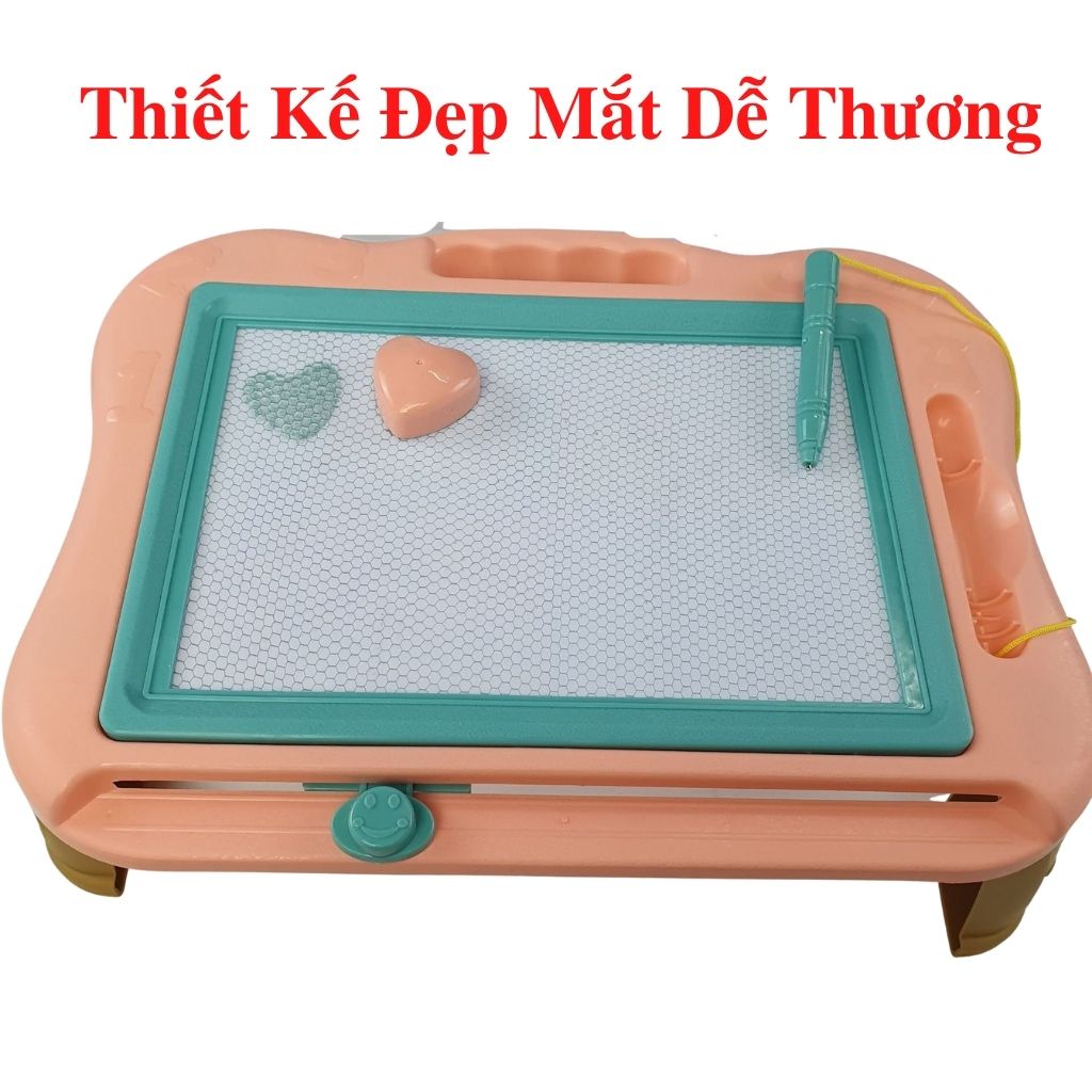 Bảng Xóa Thông MInh Đổi Màu Cao Cấp Có Chân Cho Bé Tư Duy Sáng Tạo Phát Triển Trí Não - Shop Bố Mốc