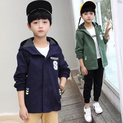 áo khoác bé trai, áo khoác gió 2 lớp cho bé UNISEX từ 5 tuổi đến 14 tuổi M016