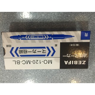 Bút dạ kính mo-120 2 đầu bút