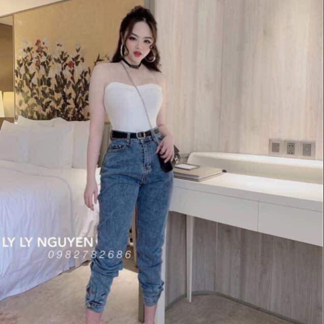 Quần baggy jean