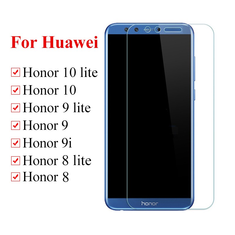 Miếng Dán Cường Lực Cho Huawei Honor 8 8x 8c 9 10 Lite