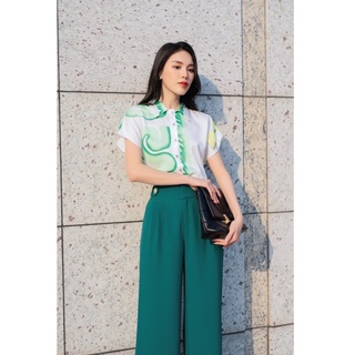áo lụa Cchat nguyên tag size M