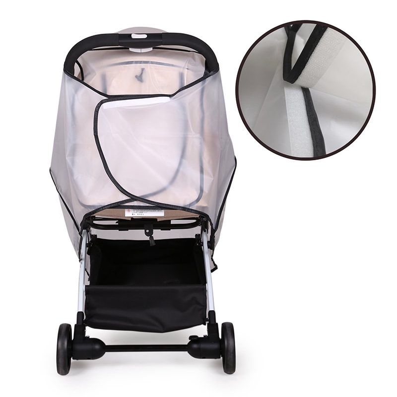 Tấm Che Mưa Dành Cho Xe Đẩy Em Bé Chống Mưa Gió Tiện Dụng