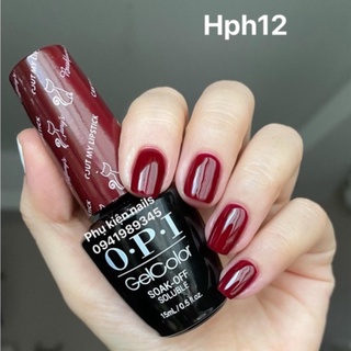 Sale 50% Sơn Gel Hơ Máy OPI HPH12 Đỏ  Đô