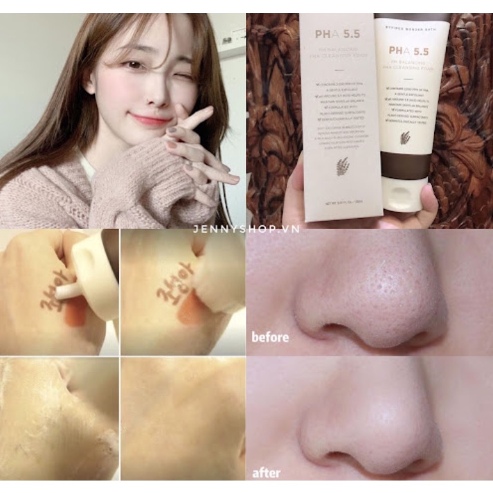 Sữa Rửa Mặt Byvibes Wonder Bath PHA 5.5 130ml | BigBuy360 - bigbuy360.vn