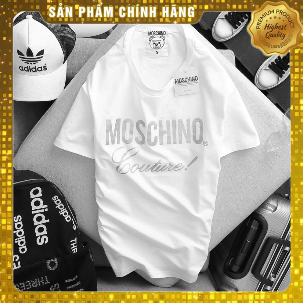 ÁO THUN NAM NỮ FROM RỘNG TAY NGẮN MOSCHINO
