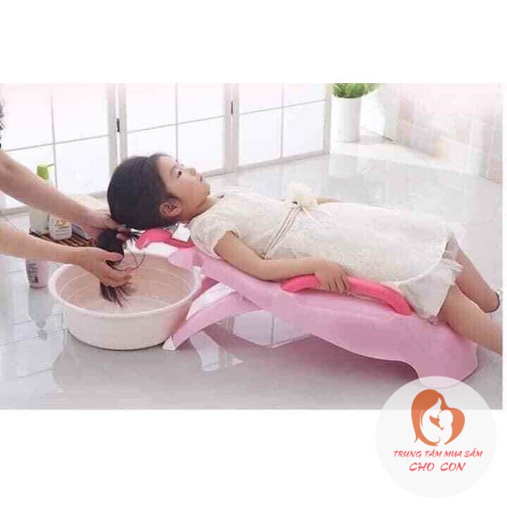 Ghế Gội Đầu Việt Nhật Dành Cho Bé Yêu Có Tay Vịn