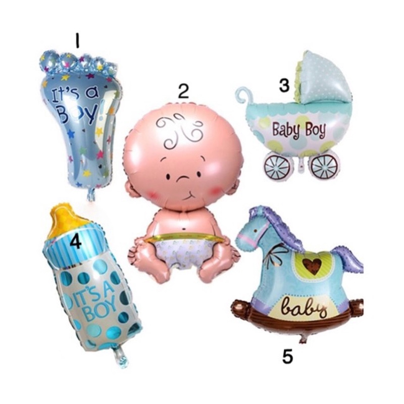 Bong bóng lá nhôm hình mặt trăng với kích thước 80*44cm dùng trang trí tiệc sinh nhật cho trẻ
