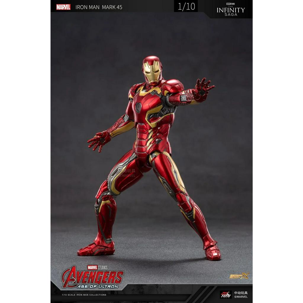 MÔ HÌNH ZD TOYS IRON MAN MARK 45  SCALE 1/10