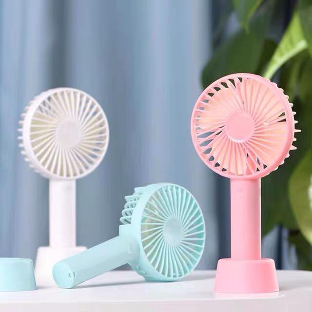 Quạt  Cầm Tay mini tích điện 3 Chế Độ Gió [CÓ CHỌN MÀU]