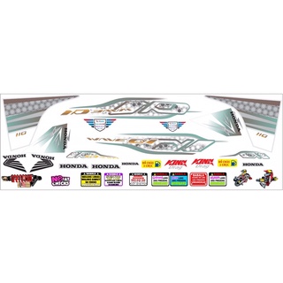 Tem rời wave 110cc Mẫu RS
