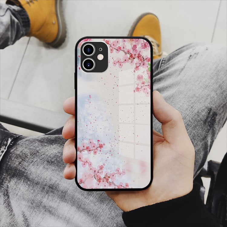 Ốp iphone nhí nhảnh Nên Mua lưng kính chống trơn Iphone 7/8/8Plus/X/Xs/Xs Max/11/11 Promax/12/12 Promax OK-PIC20210310