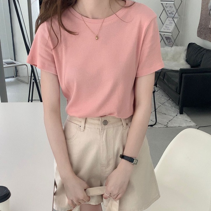 Áo Thun Tay Ngắn Mẫu 43334 Thời Trang Cho Nữ | BigBuy360 - bigbuy360.vn