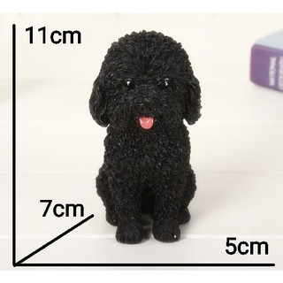 Mô Hình chó Poodle dễ thương