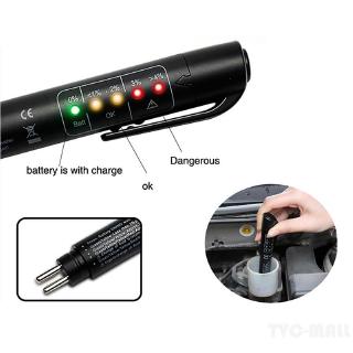 DOT3 DOT4 DOT5 Brake Fluid Tester Pen LED Moisture Water Compact Tool Test Indicator