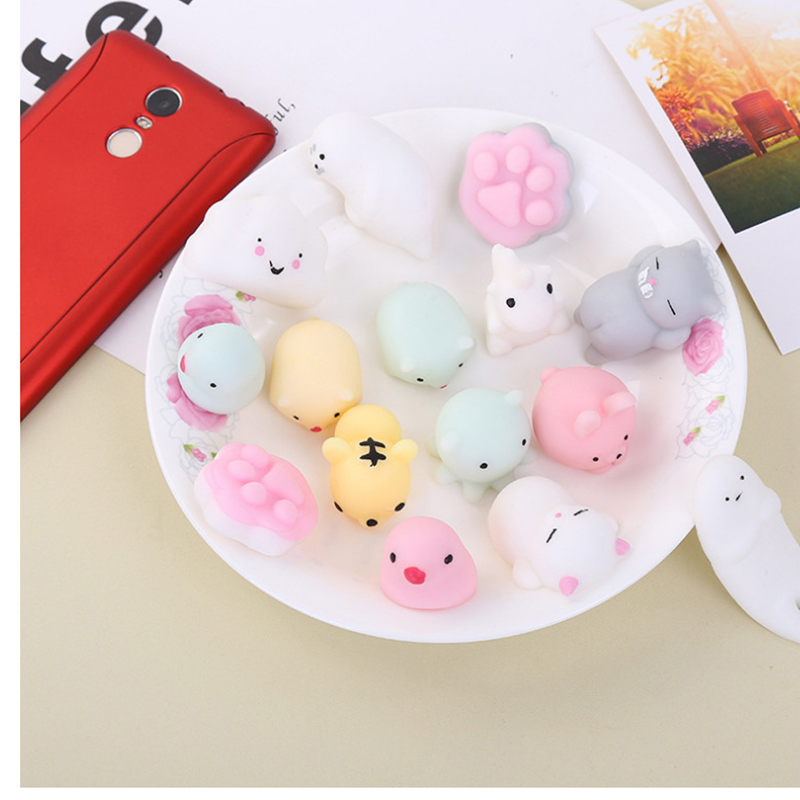 Đồ chơi bóp nắn mềm mại hình động vật dễ thương