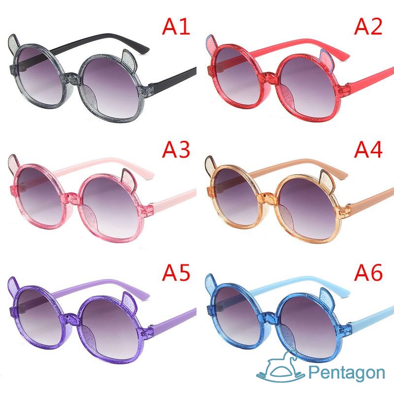 Kính Mát Hình Chú Chuột Hoạt Hình Đáng Yêu Thời Trang Cho Bé