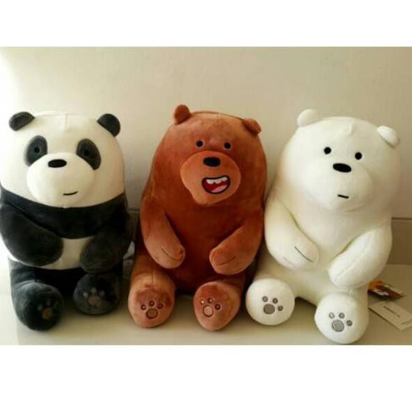 Gấu Bông Miniso X We Bare Bears 30cm