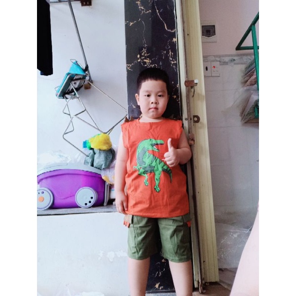 Bộ khủng long bé trai
