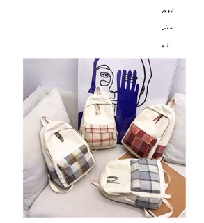 (Order) Balo ulzzang Phối caro MS4490