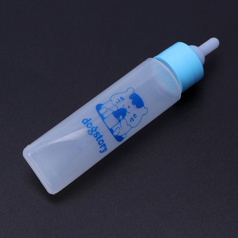 Bình sữa chăm sóc thú cưng nhỏ như hamster/sóc núm ti bằng silicon dung tích 30ml