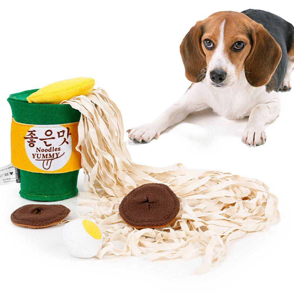 Elsworth Đồ Chơi Phát Ra Tiếng Kêu Hình Sợi Mì Dễ Thương Cho Cún Cưng