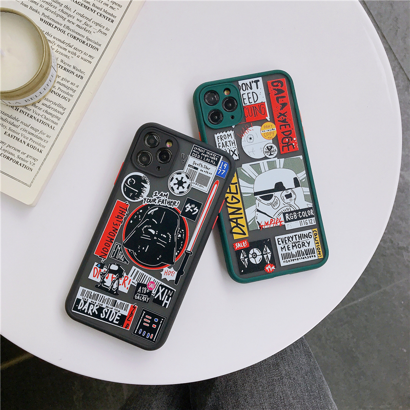 Ốp Lưng In Hình Phim Star Wars Cao Cấp Cho Iphone 12 Mini 11 Pro X Xs Max Xr 6 6s 7 8 Plus