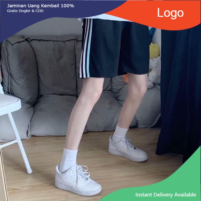 👉Quần Short Unisex Kẻ Sọc Quần Đùi Nam Nữ Dáng Rộng Dây Rút 3 Màu Lulu_thegioithoitrang