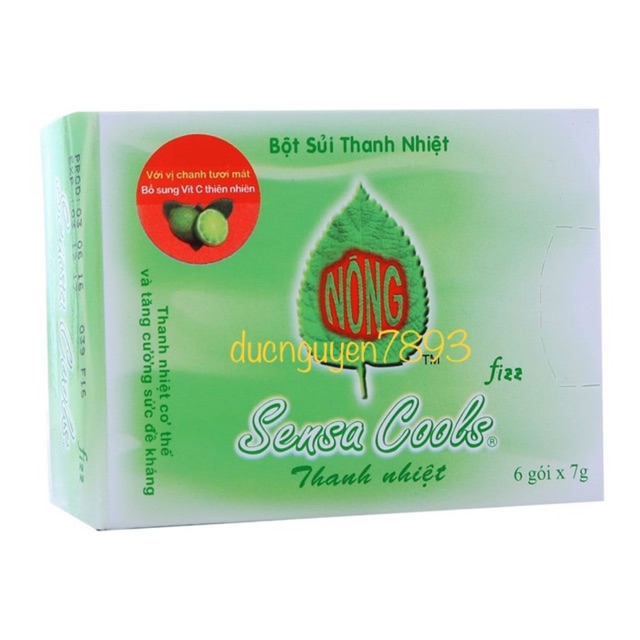 Bột sủi thanh nhiệt SENSA COOLS