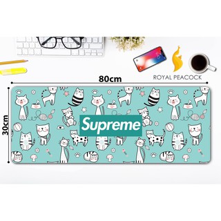 [Mã SKAMLTSM9 giảm 10% đơn 99K] Lót chuột Supreme kích thước 80x30x0,4
