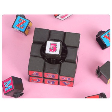 Đồ Chơi Thông Minh ❤️FREESHIP❤️ Rubik 3x3 Kết Hợp Chữ Số Học Độc Đáo, Xoay Trơn, Nhập [DO CHOI TRE EM] Có Qùa Tặng