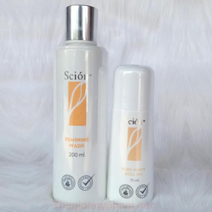 Combo Lăn Khử Mùi + Dung Dịch Vệ Sinh Phụ Nữ Scion + Tặng Mặt Nạ Lụa ✅FLASH SALE✅ | BigBuy360 - bigbuy360.vn