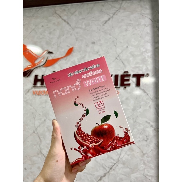 Tắm trắng body - truyền trắng NANO WHITE từ thiên nhiên