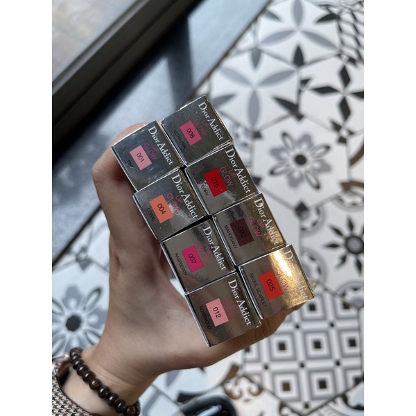 Son Dưỡng DIOR Addict Lip Glow - Fullbox màu 012 - 020- 004 -015