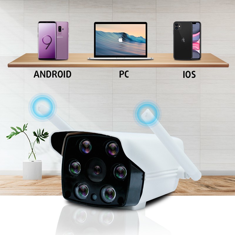 Camera Wifi, - Việt Star Quốc Tế Camera IP Ngoài Trời 23DK200, Báo Động, Hồng Ngoại Ban Đêm, Sản Phẩm Bảo hành 1 năm