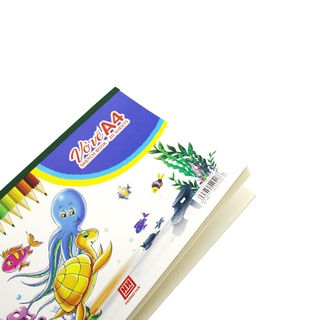 Vở vẽ a4/a3 hồng hà 20 tờ