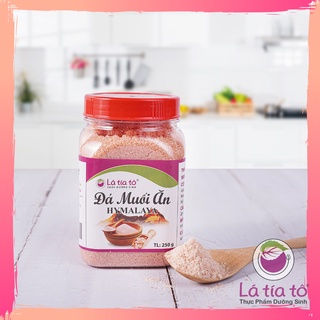 MUỐI HỒNG HIMALAYA NẤU ĂN 250GR - LÁ TÍA TÔ
