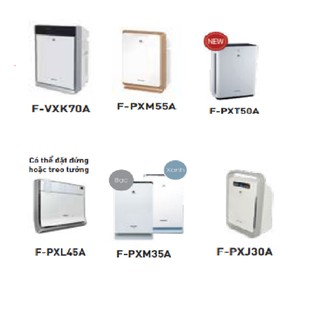 Máy lọc không khí panasonic f-vxk70a , f-pxm55a , f-pxt50a , f-pxl45a , f-pxm35a , f-pxj30a , f-p15eha