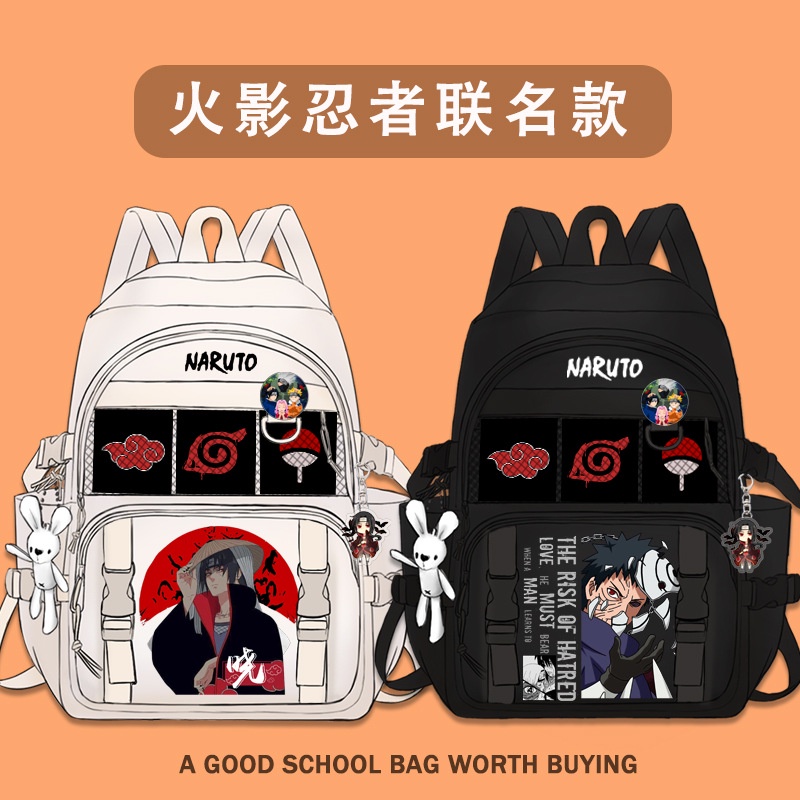 Ba Lô Đi Học Sức Chứa Lớn Hình Naruto Cho Học Sinh Tiểu Học