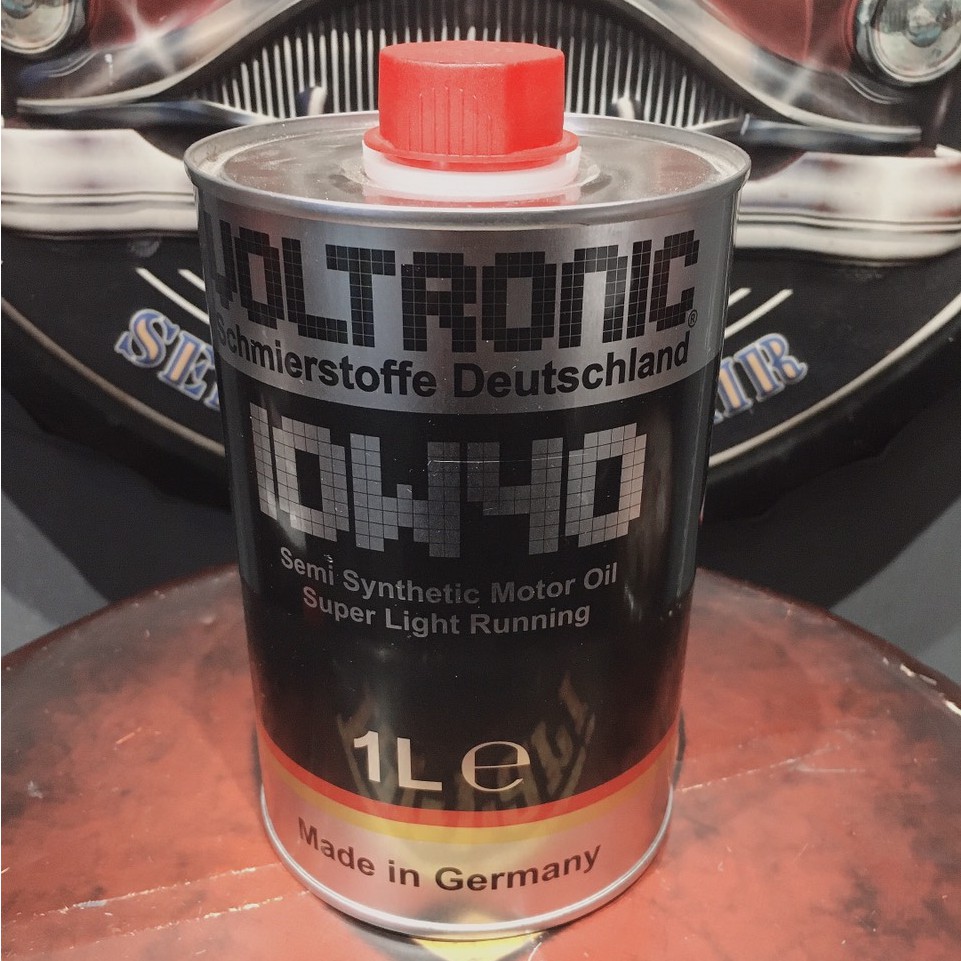 Nhớt Voltronic 10W-40 Semi Sythetic Motor Oil 1 lít chamsocxestore